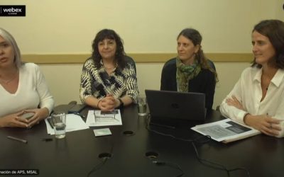 La Prof. Dra. Gabriela De Roia disertó en Conversatorios del Ministerio de Salud